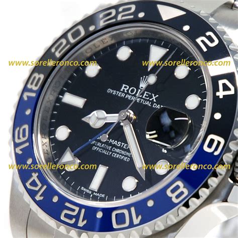 rolex gmt ghiera nera e blu|Orologi Rolex GMT.